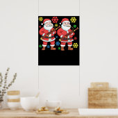 Poster Orchestre des cadeaux Bassoonistes de Noël (Cuisine)