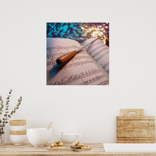 Poster Orchestre Éléments de chef 3 (Cuisine)