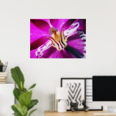 Poster Orchide de Purple (Bureau à domicile)