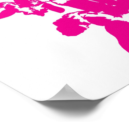 Poster - Orchidée (Coin)