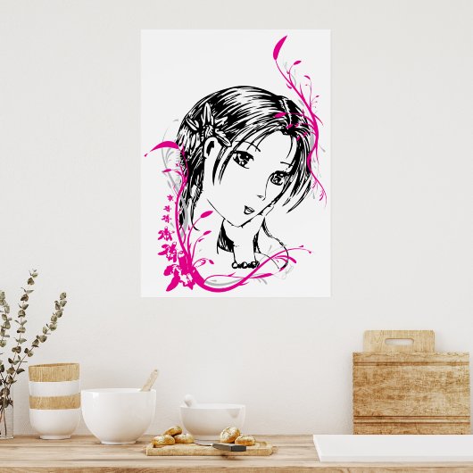 Poster - Orchidée (Cuisine)