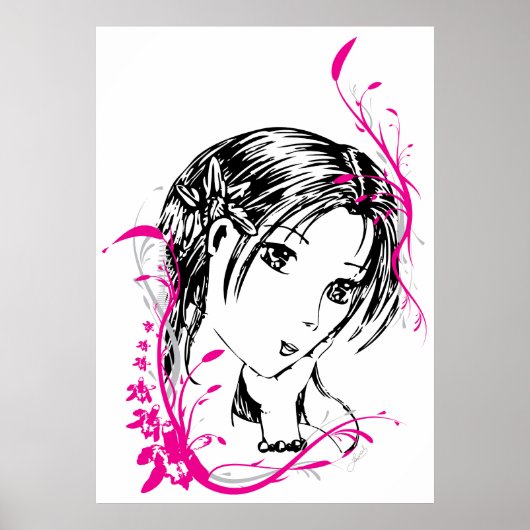 Poster - Orchidée (Devant)