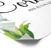 Poster Orchidée Combien de bouchons pancarte de jeu de do (Coin)