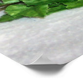 Poster Orchidée du hérisson (Coin)