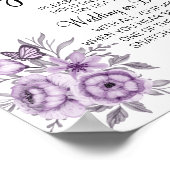 Poster Orchidée Mettre un anneau pancarte de jeu de douch (Coin)