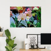 Poster Orchidées (Bureau à domicile)