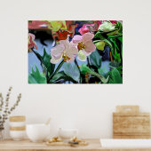 Poster Orchidées (Cuisine)