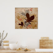 Poster Orchidées (Cuisine)