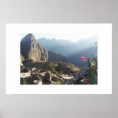 Poster Orchidées au Machu Picchu (Devant)