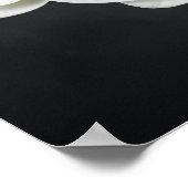 Poster Orchidées blanches (Coin)