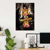 Poster Orchidées de Bouddha d'Or (Bureau à domicile)