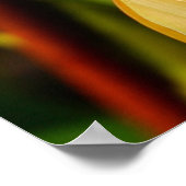 Poster Orchidées d'or Orange Photographie (Coin)