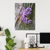 Poster Orchidées Honohono (Bureau à domicile)