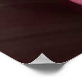 Poster Orchidées roses (Coin)