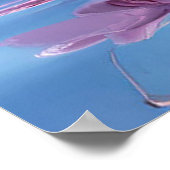 Poster Orchidées roses délicates (Coin)