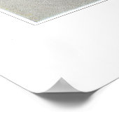 Poster Orchis à franges blanches (Coin)