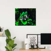 Poster Orchis Fleur sauvage (Bureau à domicile)