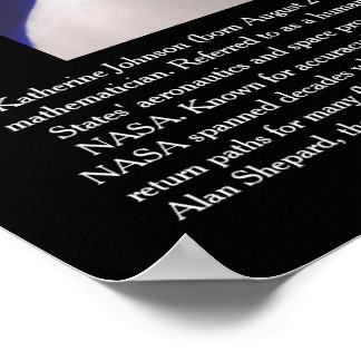 Poster Ordinateur humain : Katherine Johnson