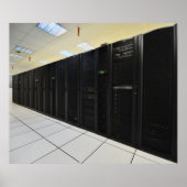 Poster ordinateurs du datacenter (Devant)