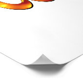 POSTER ORDINATEURS PEACE LOVE (Coin)