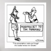 Poster Ordonnance égyptienne Écrite Dans (Devant)