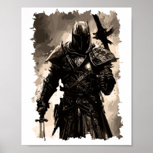 Poster Ordre Saint des Templiers Templiers