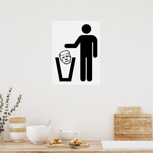 Poster ordures (Cuisine)