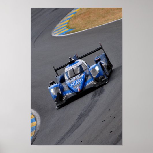 Poster Oreca 07 Gibson no48 24 Heures du Mans 2023 (Devant)