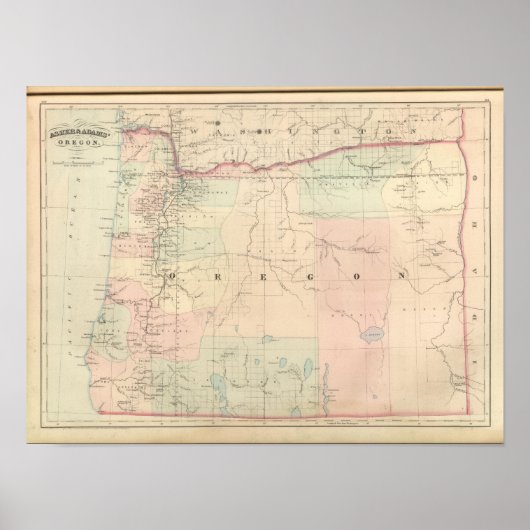 Poster Oregon (Devant)