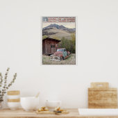 Poster Oregon Americana (Cuisine)