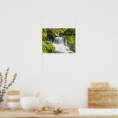 Poster Oregon, Cascade dans le parc national Willamette (Cuisine)