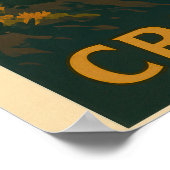 Poster Oregon Crater Lake V03 (Coin)