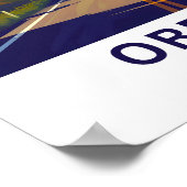 Poster Oregon États-Unis Imprimer (Coin)