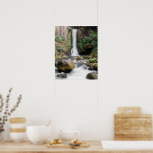 Poster Oregon, Toketee Falls et formations rocheuses basa (Cuisine)