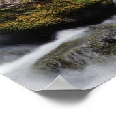 Poster Oregon, Toketee Falls et formations rocheuses basa (Coin)