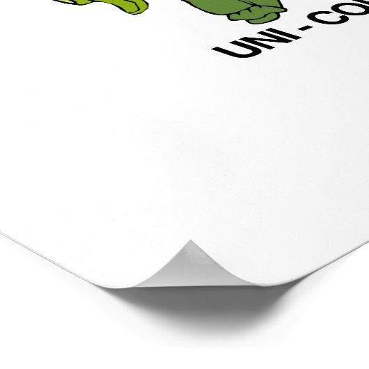 POSTER OREILLE DE CORN UNI (Coin)