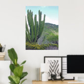 Poster Organe Cactus (Bureau à domicile)