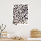 Poster Organe des inquiétudes (Cuisine)