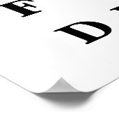 Poster Organigramme (Coin)