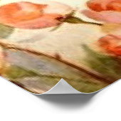 Poster Organigramme alphabétique rose (Coin)