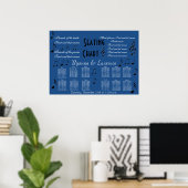 Poster Organigramme de mariage notes de musique quelque c (Bureau à domicile)