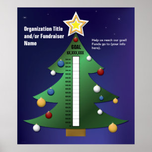 Poster Organigramme des fêtes de Noël