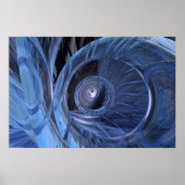 Poster Organix - Bleu (Devant)