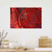 Poster Organix - Rouge (Cuisine)