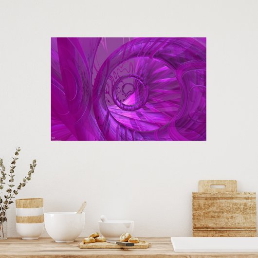 Poster Organix - Violet (Cuisine)