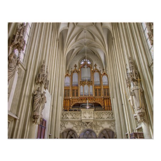 Poster Orgue à tuyaux Maria am Gestade (Devant)