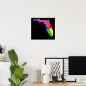 Poster orgueil pour la floride. (Bureau à domicile)
