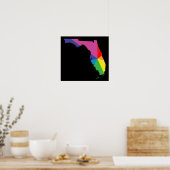 Poster orgueil pour la floride. (Cuisine)