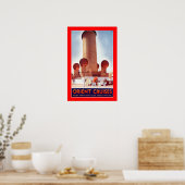 Poster Orient Cruises Big Funnel (Cuisine)