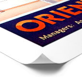 Poster Orient Cruises Big Funnel (Coin)